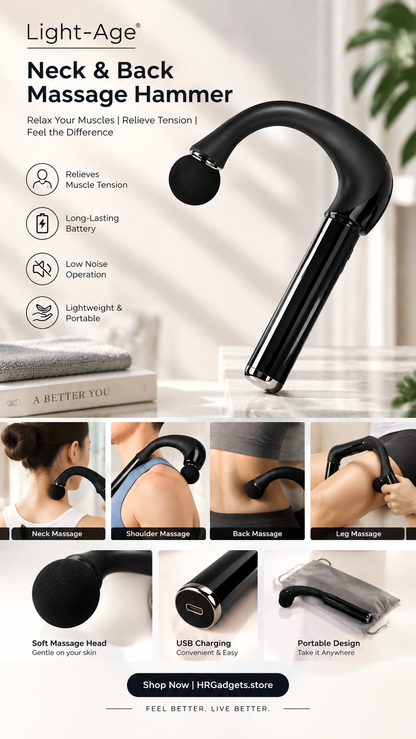 Multi-Function Wireless Massage Hammer Mini Massage Gun