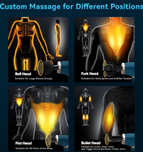 Multi-Function Wireless Massage Hammer Mini Massage Gun